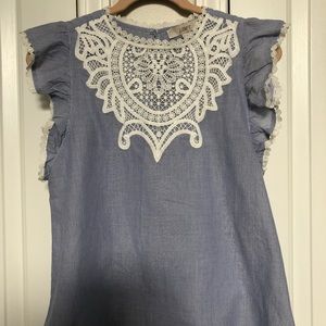 Short sleeve blouse